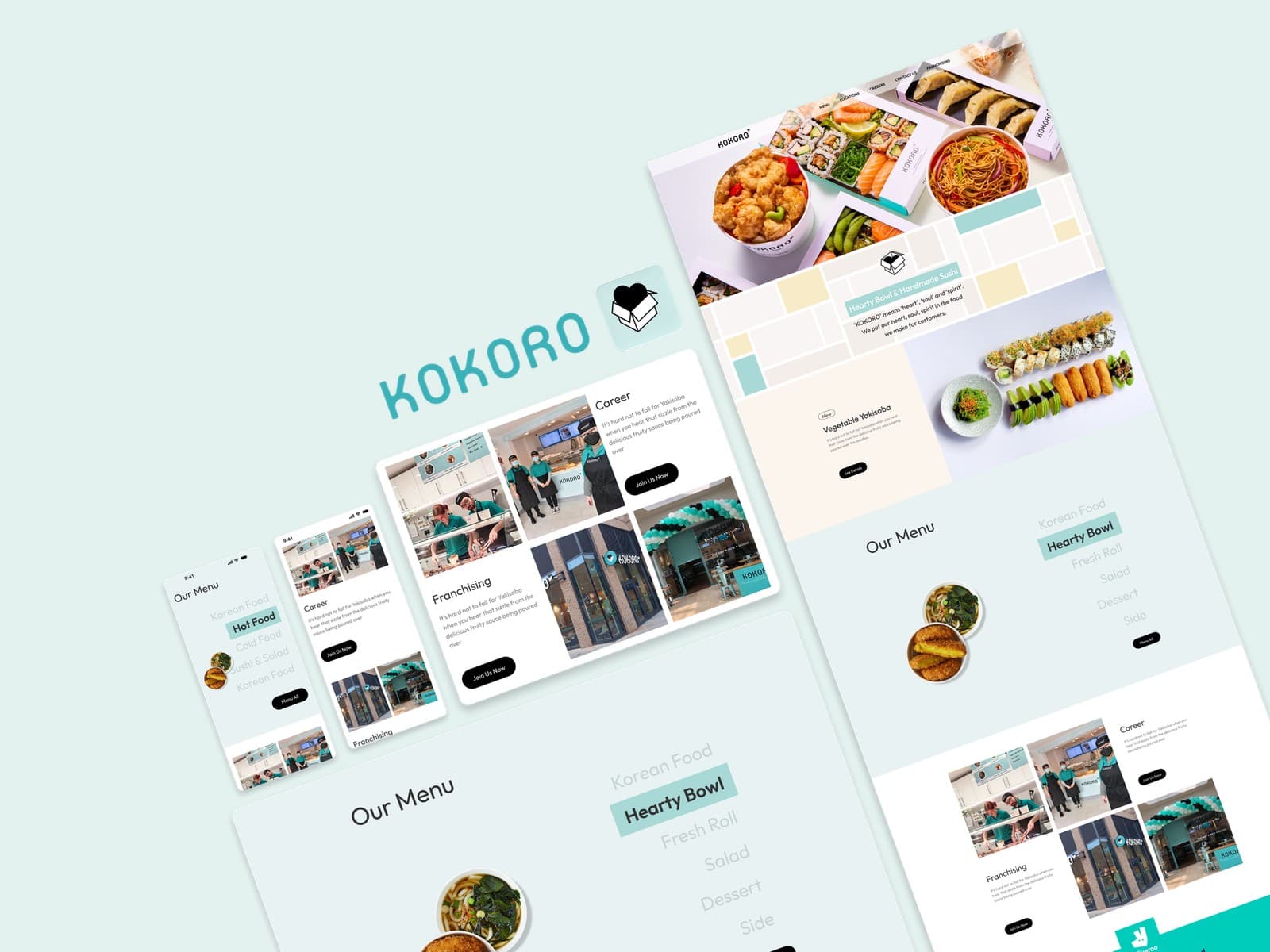 Kokoro Responsive Web cover